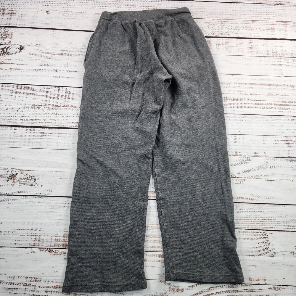 Polo Ralph Lauren Waffle Knit Pajama Pants Men's S Gray Cotton Pony Lounge